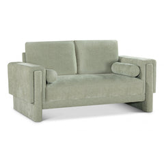 Madeline Chenille Fabric Loveseat