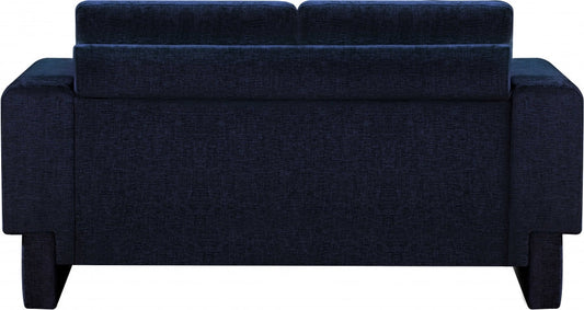 Madeline Chenille Fabric Loveseat