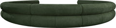 Bale Chenille Fabric 9 pc. Sectional