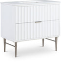 Modernist - Bathroom Vanity With Chrome Legs