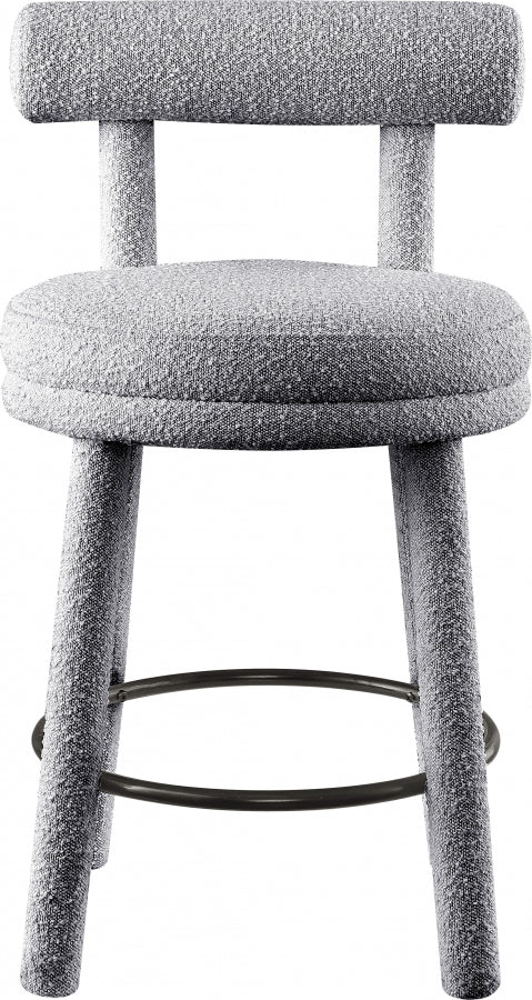 Parlor Boucle Fabric Bar / Counter Stools