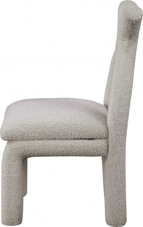 Xena Boucle Fabric Accent Chair / Dining Chair