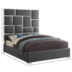 Milan Faux Leather Bed