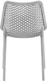 Mykonos Contemporary Outdoor Patio Dining Chair Set - Durable, Weather Resistant, Stylish Design