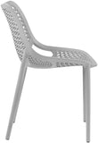 Mykonos Contemporary Outdoor Patio Dining Chair Set - Durable, Weather Resistant, Stylish Design