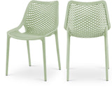 Mykonos Contemporary Outdoor Patio Dining Chair Set - Durable, Weather Resistant, Stylish Design