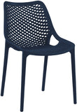Mykonos Contemporary Outdoor Patio Dining Chair Set - Durable, Weather Resistant, Stylish Design