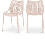 Mykonos Contemporary Outdoor Patio Dining Chair Set - Durable, Weather Resistant, Stylish Design