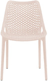 Mykonos Contemporary Outdoor Patio Dining Chair Set - Durable, Weather Resistant, Stylish Design