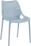 Mykonos Contemporary Outdoor Patio Dining Chair Set - Durable, Weather Resistant, Stylish Design