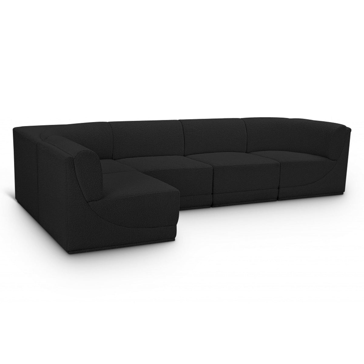 Ollie Boucle Fabric Sectional