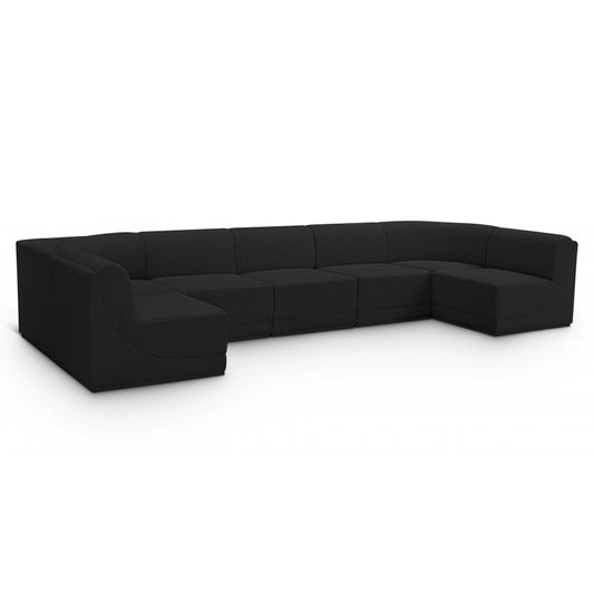 Ollie Boucle Fabric Sectional