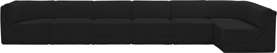 Ollie Boucle Fabric Sectional