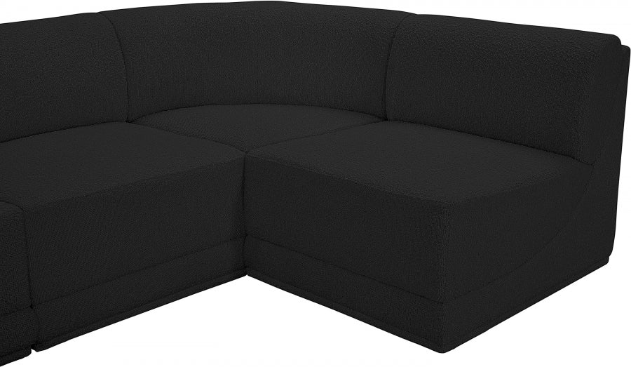 Ollie Boucle Fabric Sectional