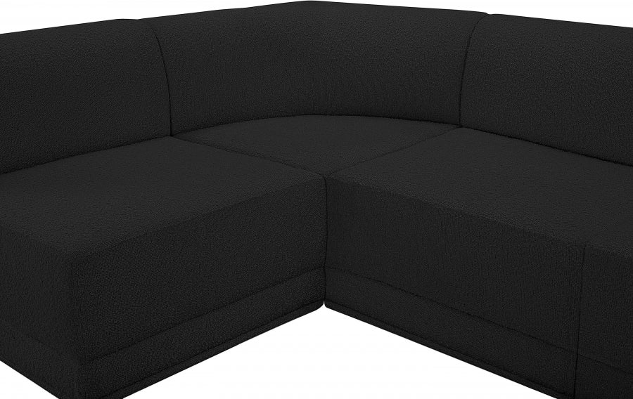 Ollie Boucle Fabric Sectional