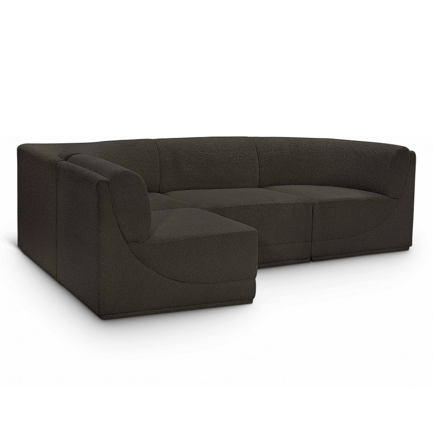 Ollie Boucle Fabric Sectional