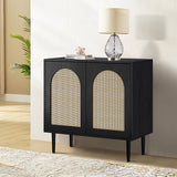 Norbert 32" Tall+2-Door Accent Cabinet