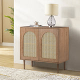 Norbert 32" Tall+2-Door Accent Cabinet