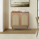 Norbert 32" Tall+2-Door Accent Cabinet