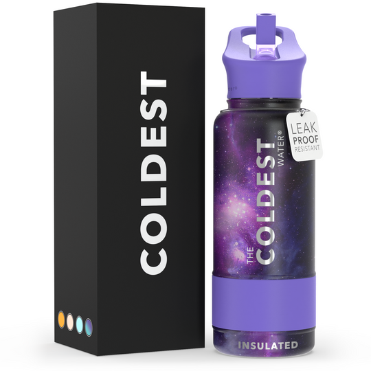 Water Bottle Astro Purple