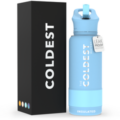 Sports Water Bottle Fusion Blue