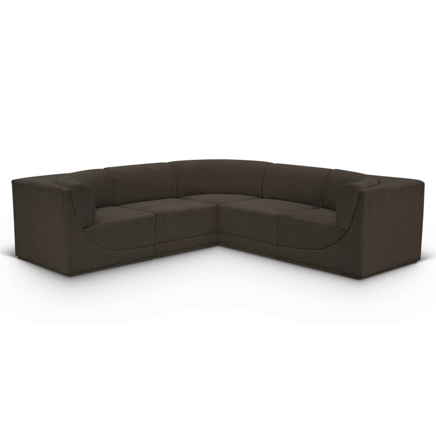 Ollie Boucle Fabric Sectional