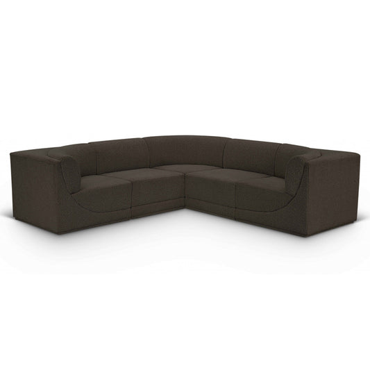 Ollie Boucle Fabric Sectional