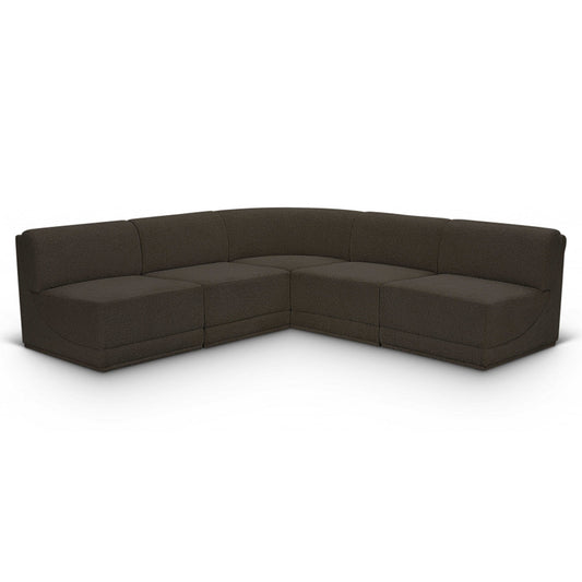 Ollie Boucle Fabric Sectional