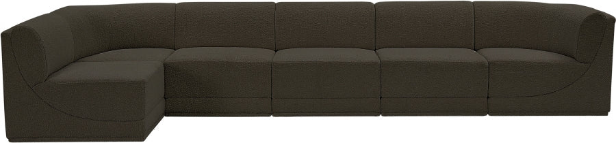 Ollie Boucle Fabric Sectional