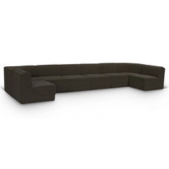 Ollie Boucle Fabric Sectional