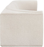 Ollie 128" Boucle Fabric Upholstered 4pc. Modular Sofa