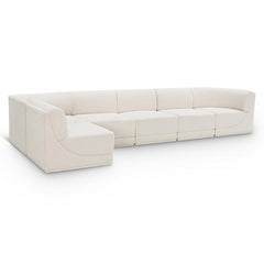 Ollie Boucle Fabric Sectional