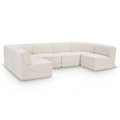 Ollie Boucle Fabric Sectional