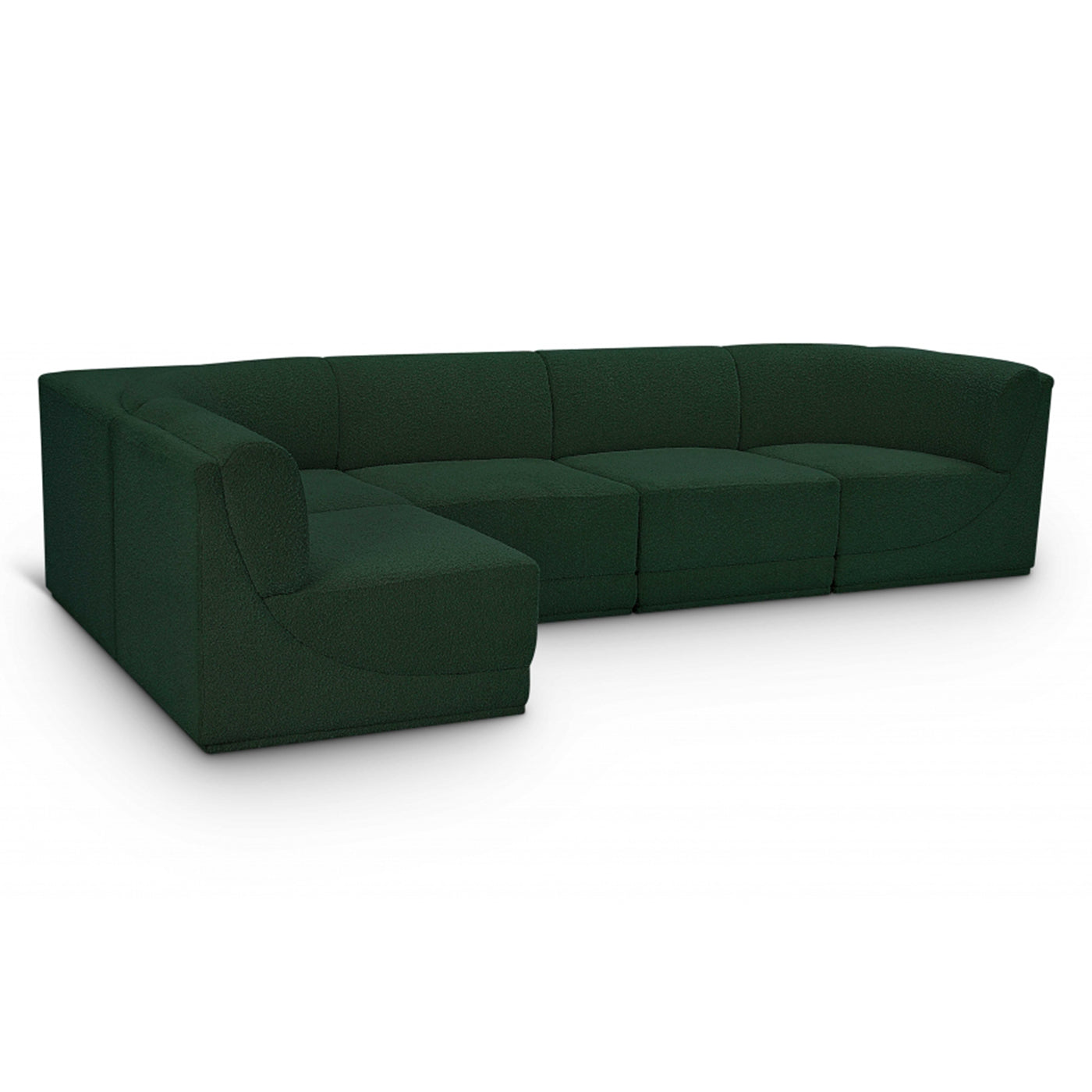 Ollie Boucle Fabric Sectional