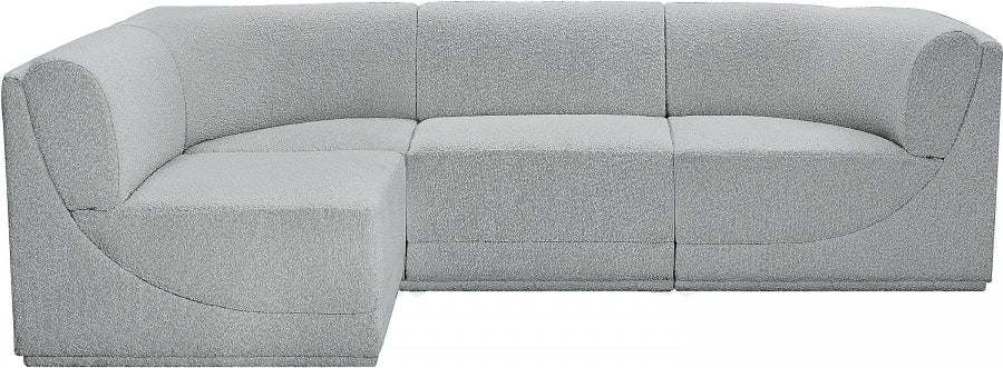 Ollie Boucle Fabric Sectional