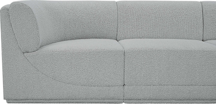 Ollie Boucle Fabric Sectional