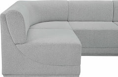 Ollie Boucle Fabric Sectional