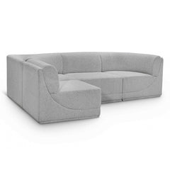 Ollie Boucle Fabric Sectional