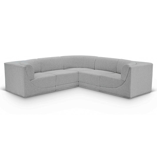 Ollie Boucle Fabric Sectional