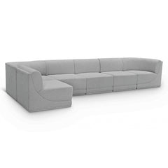 Ollie Boucle Fabric Sectional