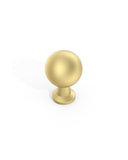 DESIGN3307 Modern Ball Knobs - Heavy-Duty Dresser & Cabinet Hardware | 0.86inch, Champagne Bronze