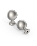 DESIGN3307 Modern Ball Knobs - Heavy-Duty Dresser & Cabinet Hardware | 0.86inch, Champagne Bronze