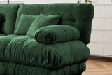 CLOUDIES 94" Loveseat with 1 Ottoman