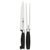 ZWILLING TWIN Four Star II 2-pc Carving Knife & Fork Set