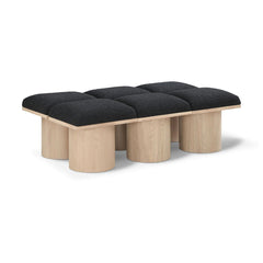 Pavilion Boucle Fabric 6pc. Modular Bench