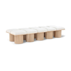 Pavilion Boucle Fabric 10pc. Modular Bench