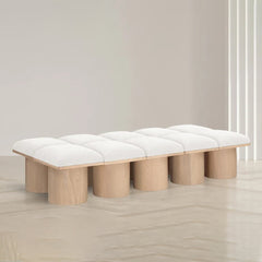 Pavilion Boucle Fabric 12pc. Modular Bench