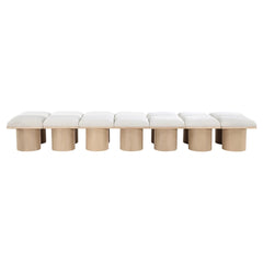 Pavilion Boucle Fabric 14pc. Modular Bench