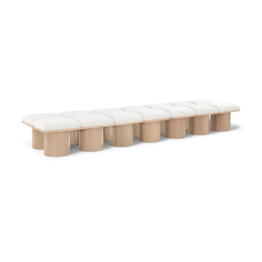 Pavilion Boucle Fabric 14pc. Modular Bench