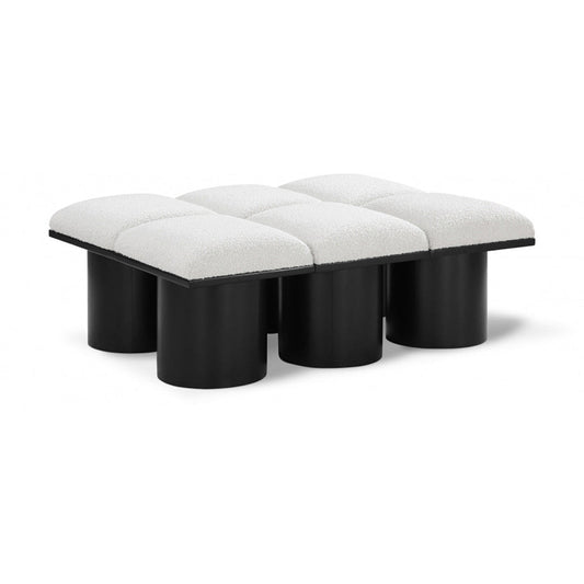 Pavilion Boucle Fabric 6pc. Modular Bench